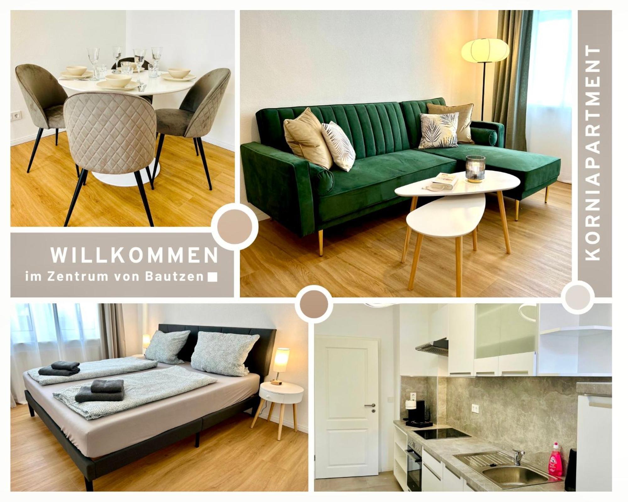 Korniapartment Zentrum 2 Schlafzimmer Stellplatz Bautzen Eksteriør billede